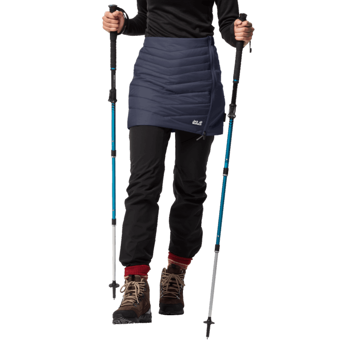 Dámska Atmosféra Sukňa Móda Jack Vlčia Koža Grafit