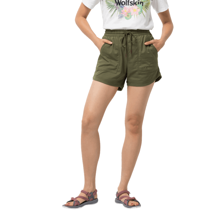 Delta Zelená Kolekcia Jack Wolfskin Dámske Senegalské šortky