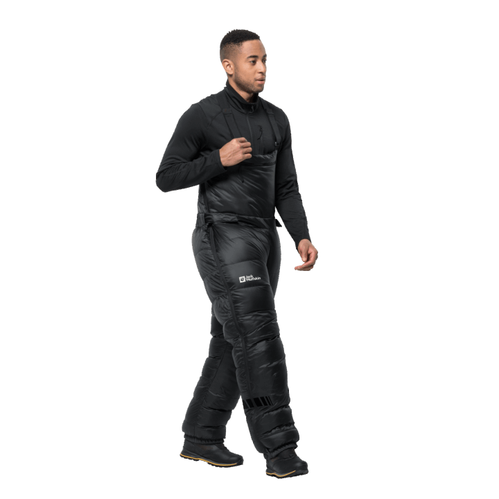 1995 Séria Páperové Nohavice čierneho Pôvodu Jack Wolfskin