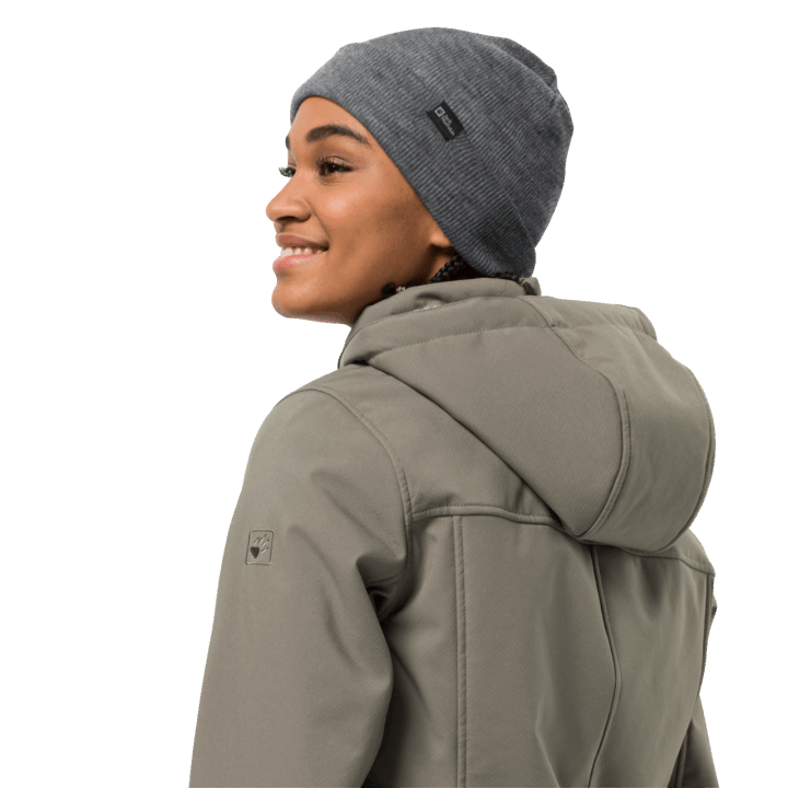 Rebrový Klobúk Jack Vlčia Koža Originál šedý Vres