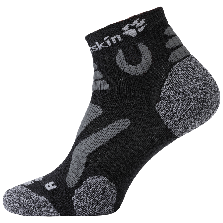 Turistické Pre Nízke Ponožky Tmavošedé Najlepšie Jack Wolfskin