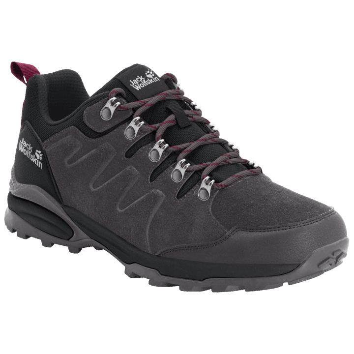 Jack Wolfskin Tmavé Oceľovo-fialové Dámske Refugio Texapore Nízke Značky