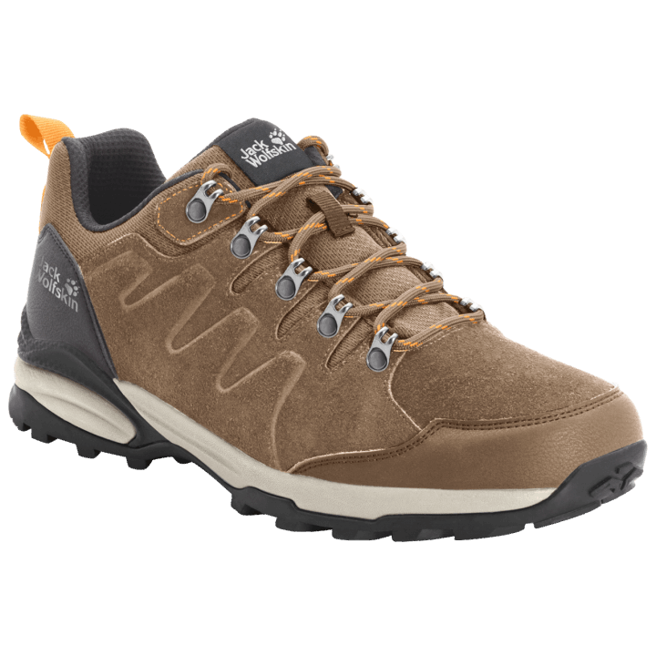 Jack Vlčia Koža Originál Dámske Refugio Texapore Nízke Hnedo-marhuľové