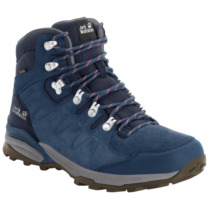 Tmavomodro-sivá Jack Vlčia Koža Móda Dámska Refugio Texapore Stred