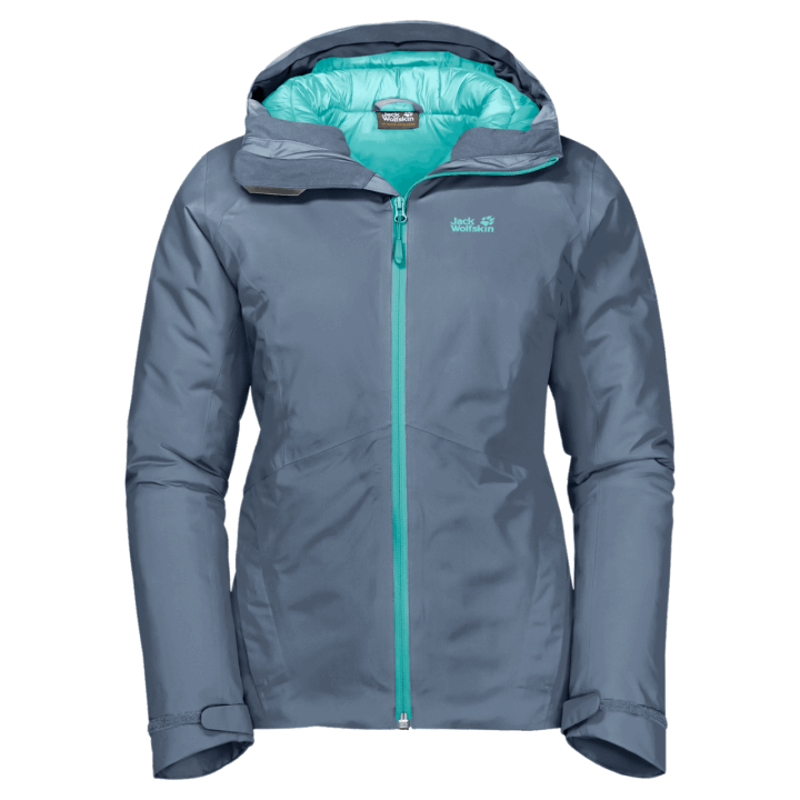 Jack Wolfskin Frost Blue Dámska Argónová Búrková Bunda Hot
