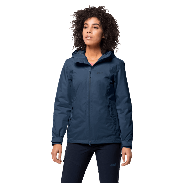 Tmavé Indigové Dámske Mrazivé Ranné Sako Jack Wolfskin Zn