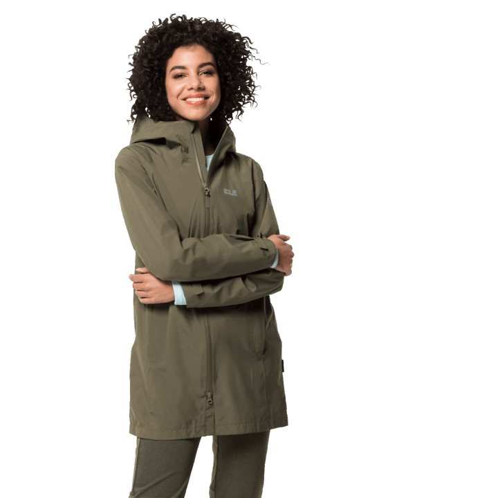 Granitový Originálny Dámsky Kabát Jwp Jack Wolfskin