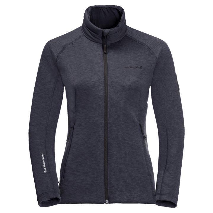 Jack Wolfskin Graphite Dámsky športový Golier Strednej Vrstvy