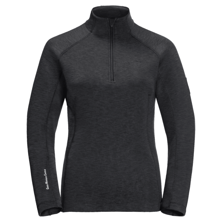 Black Jack Wolfskin Značky Dámsky Atletický 1/2 Zips