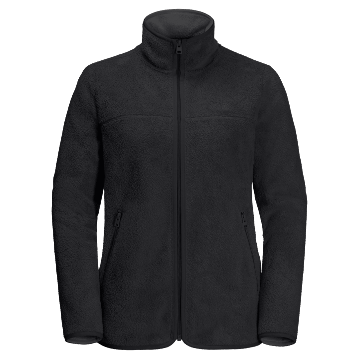 čierna Dámska Chladivá Vychádzková Bunda Fashion Jack Wolfskin