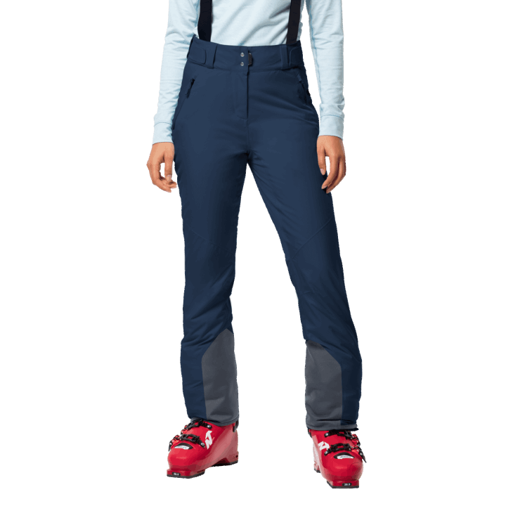 Dámske Skvelé Nohavice Do Snehu Jack Wolfskin New Dark Indigo