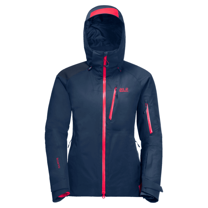 Dámska Bunda Do Snehu Tmavá Indigová Kolekcia Jack Wolfskin