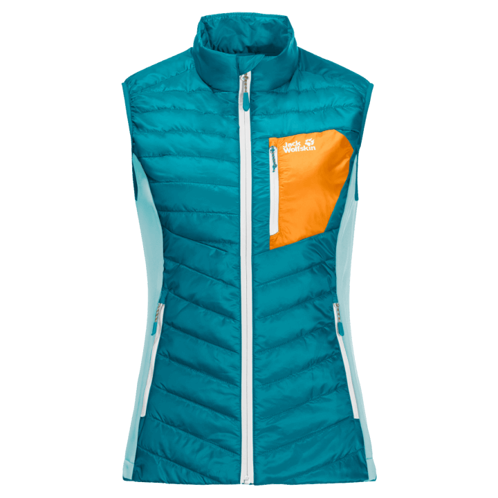 Tmavé Azúrové Jack Wolfskin Dámske Kolekcie Routeburn Vesty