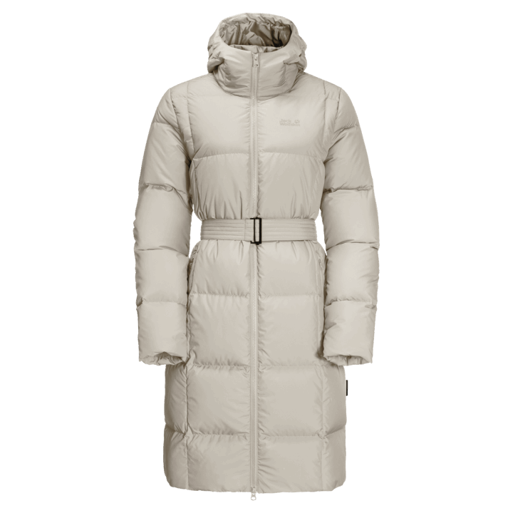 Dámsky Zamrznutý Kabát Z Kolekcie Jack Wolfskin Dusty Grey