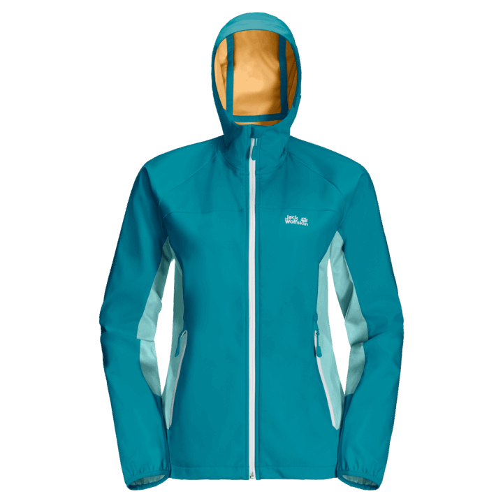Dámsky Eagle Peak Ii Softshell Jack Wolfskin Značky Dark Cyan