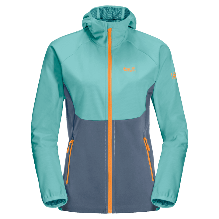 Jack Wolfskin Frost Blue Dámska Go Hike Softshellová Móda