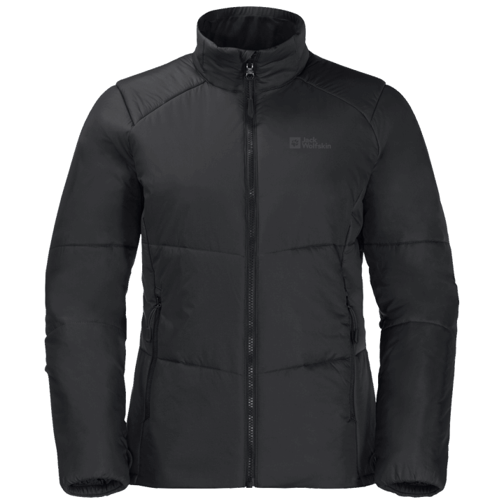 Kolekcie Jack Wolfskin čierna Dámska Zateplená Bunda Bergland