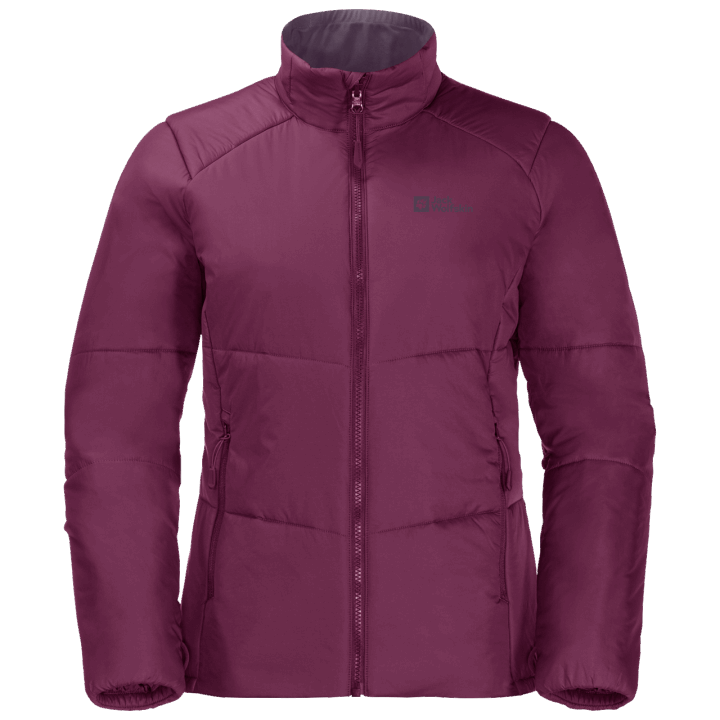 Dámska Bergland Zateplená Bunda Jack Wolfskin Wild Berry Zn