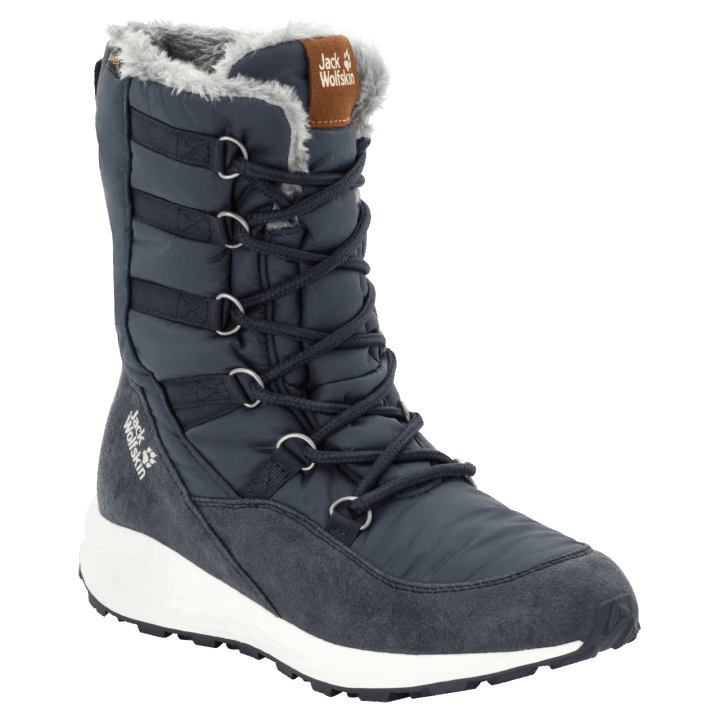 Horúca Tmavomodro-biela Jack Vlčia Koža Dámska Nevada Texapore Vysoká