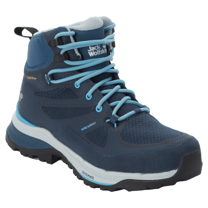 Jack Wolfskin Hot Dark Blue-light Blue Dámsky Force Striker Texapore Stred