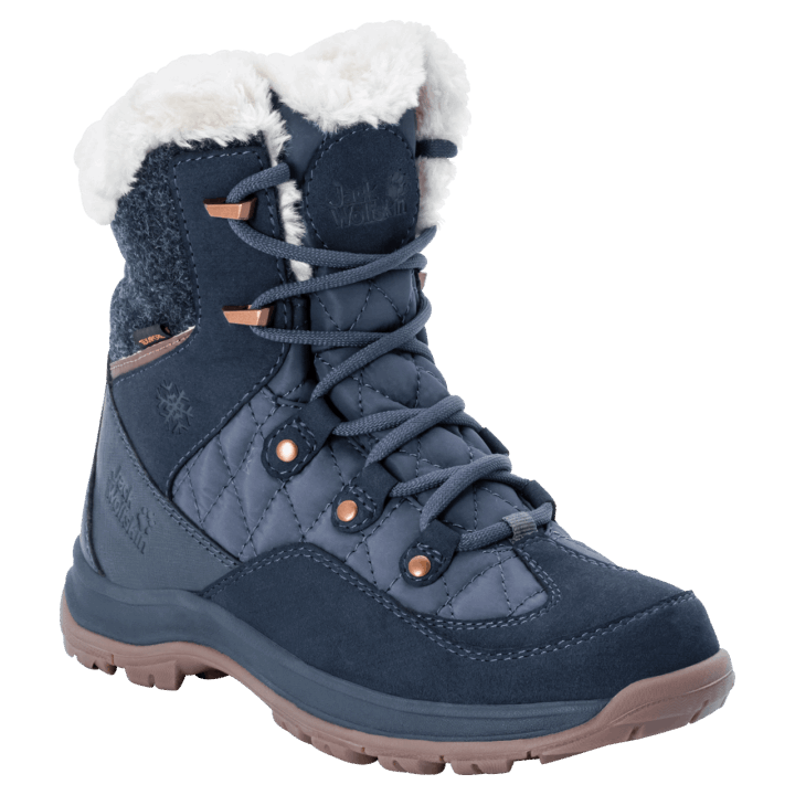 Nový Tmavomodro-modrý Jack Wolfskin Dámsky Cold Bay Texapore Mid