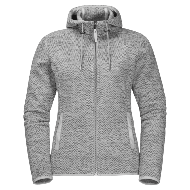 Jack Wolfskin Best Dámska Patan Bunda S Kapucňou šedá Opar