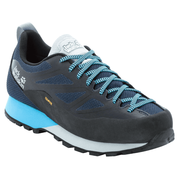 Kolekcia Jack Wolfskin Dark Aqua Dámsky Scrambler 2 Texapore Nízky