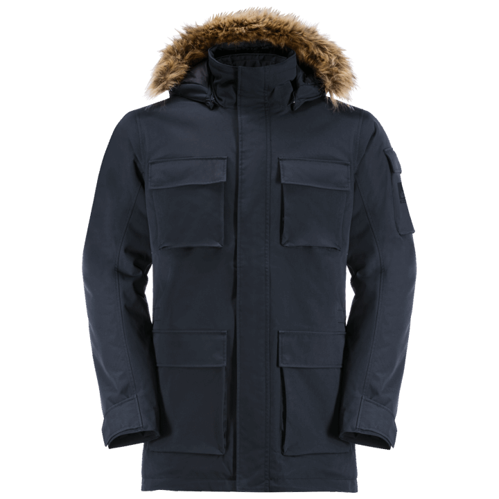Glacier Canyon Parka Best Jack Wolfskin Night Blue