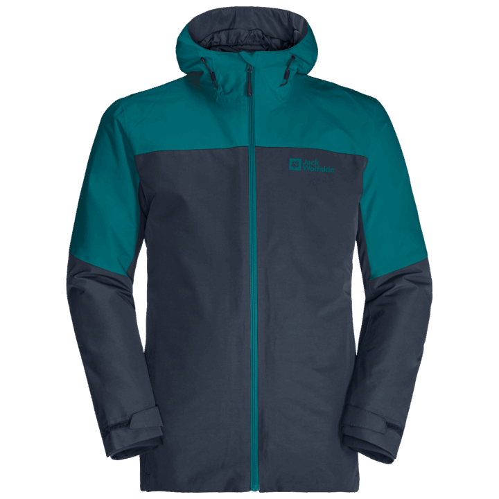 Značky Bay Blue Pánska Bunda Glaabach 3v1 Jack Wolfskin