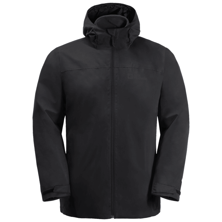 Pánska Bunda Taubenberg 3v1 Jack Wolfskin Hot Black