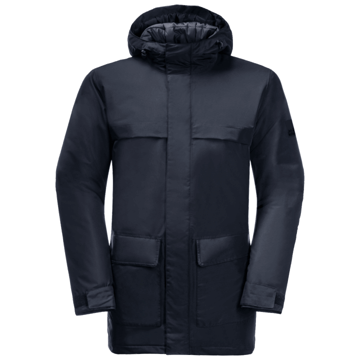 Jack Wolfskin Origins Pánska Winterlager Parka Nočná Modrá