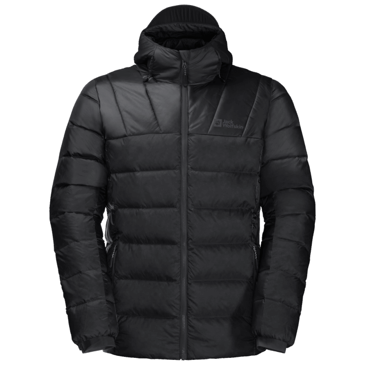 Jack Wolfskin Pánske Nebelhorn Páperie Kapucňa Best Black