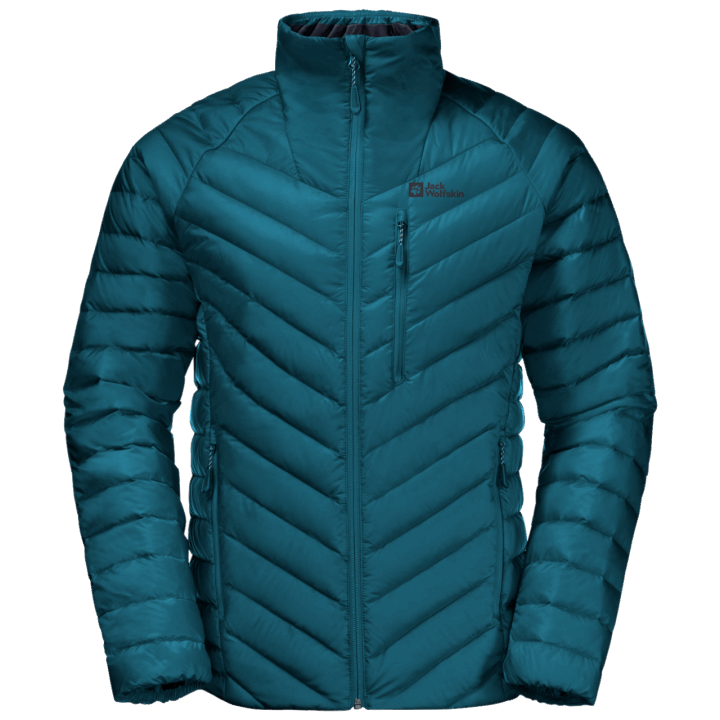 Modrá Koralová Kolekcia Pánska Páperová Bunda Passamani Jack Wolfskin