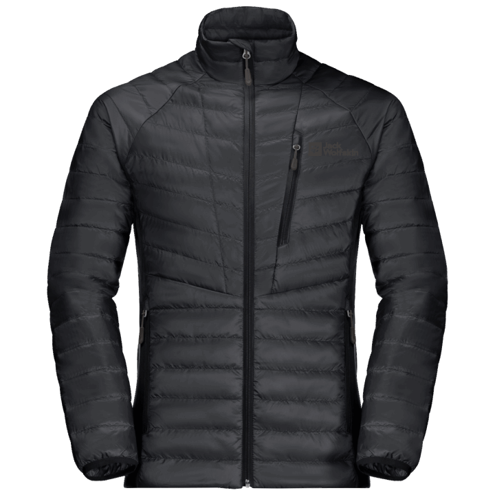 Hot Jack Wolfskin Pánska Routeburn Pro Zateplená Bunda čierna