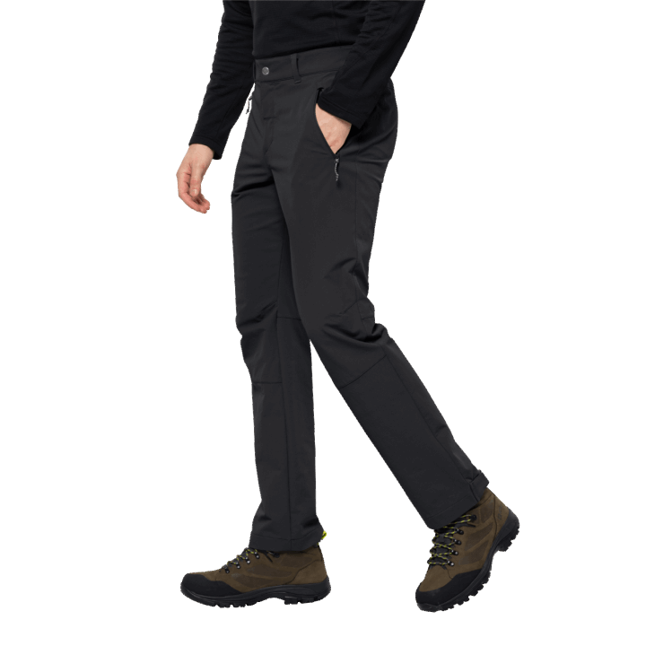 Jack Wolfskin čierne Pánske Activate Xt Nohavice Best