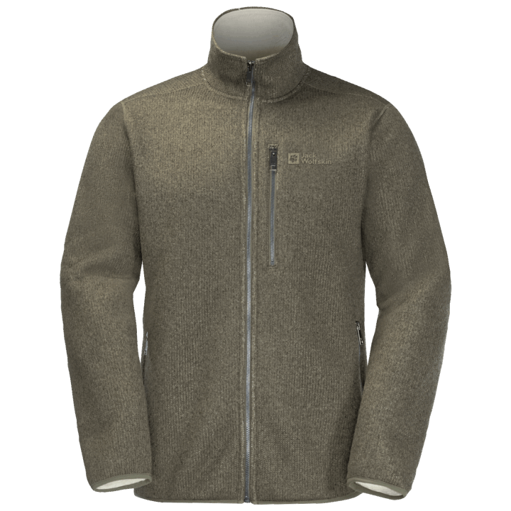 Jack Vlčia Koža Robson Fjord Bunda Kolekcie Zaprášený Olivový