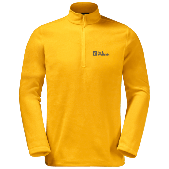 Statný žltý Xt Pánsky Taunus Polovičný Zips Jack Vlčia Koža Originál