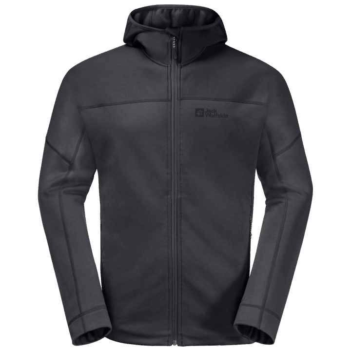 Pánsky Hirschberg S Kapucňou Celozipsový Nový Jack Wolfskin Phantom