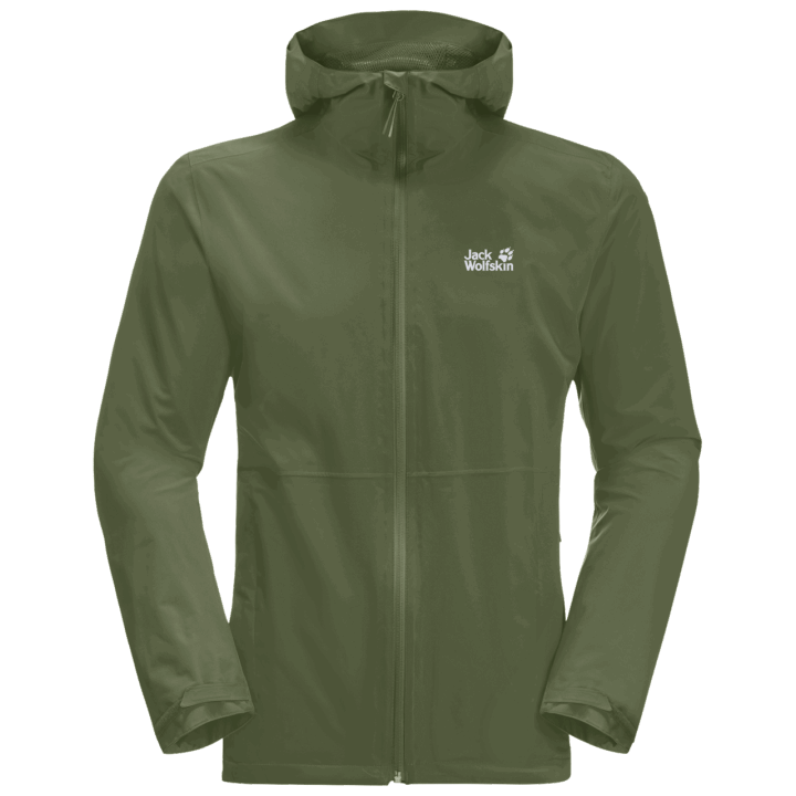 Pánska Bunda Pack & Go Shell Greenwood Fashion Jack Wolfskin