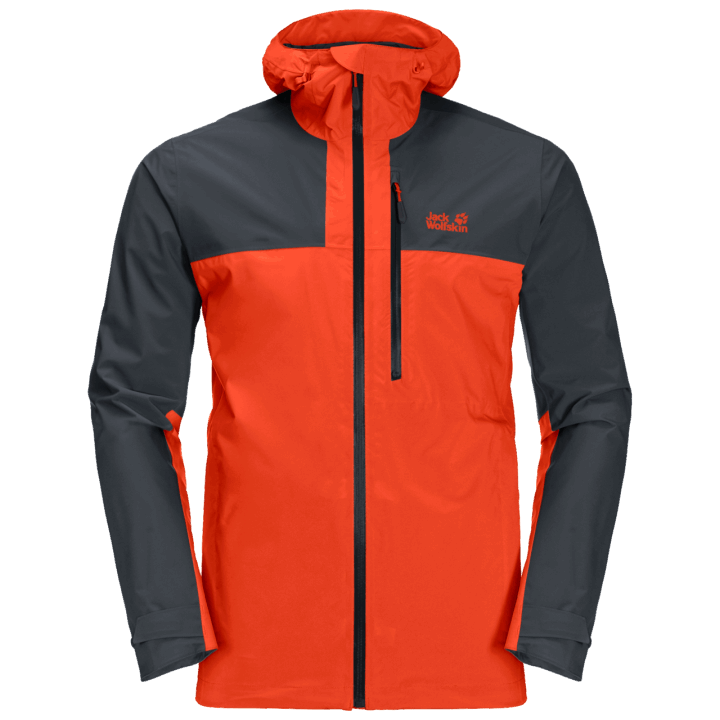 Jack Wolfskin Značky Wild Brier Pánska Turistická Bunda