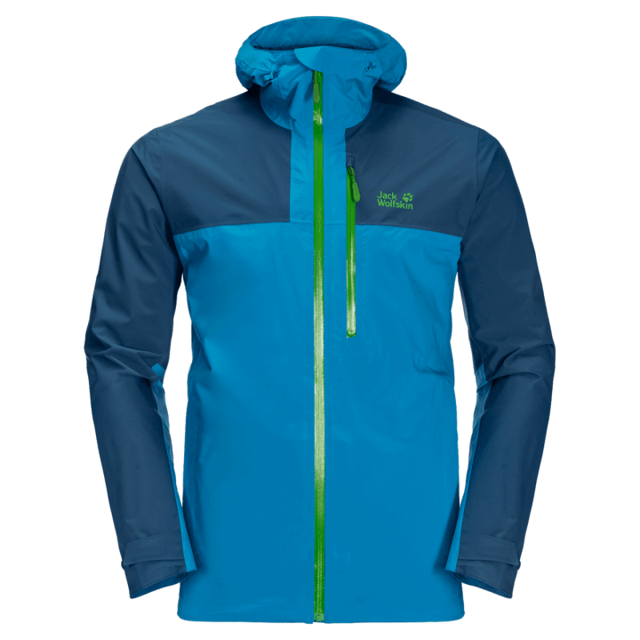 Jack Wolfskin Pánska Go Hike Bunda Modrý šperk Originál