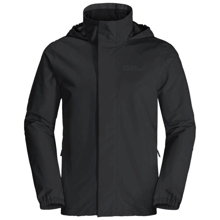 čierna Pánska Stormy Point 2l Bunda Pôvod Jack Wolfskin