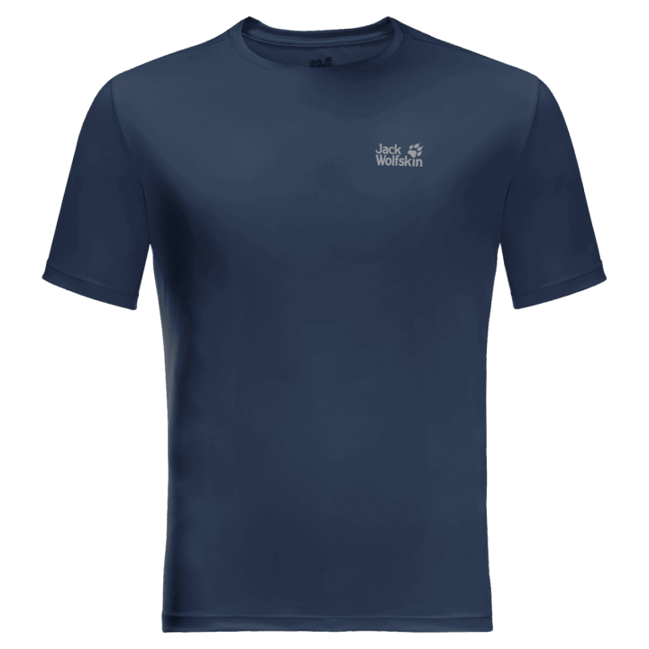 Jack Wolfskin Pánske Tech T Tmavé Indigové Kolekcie
