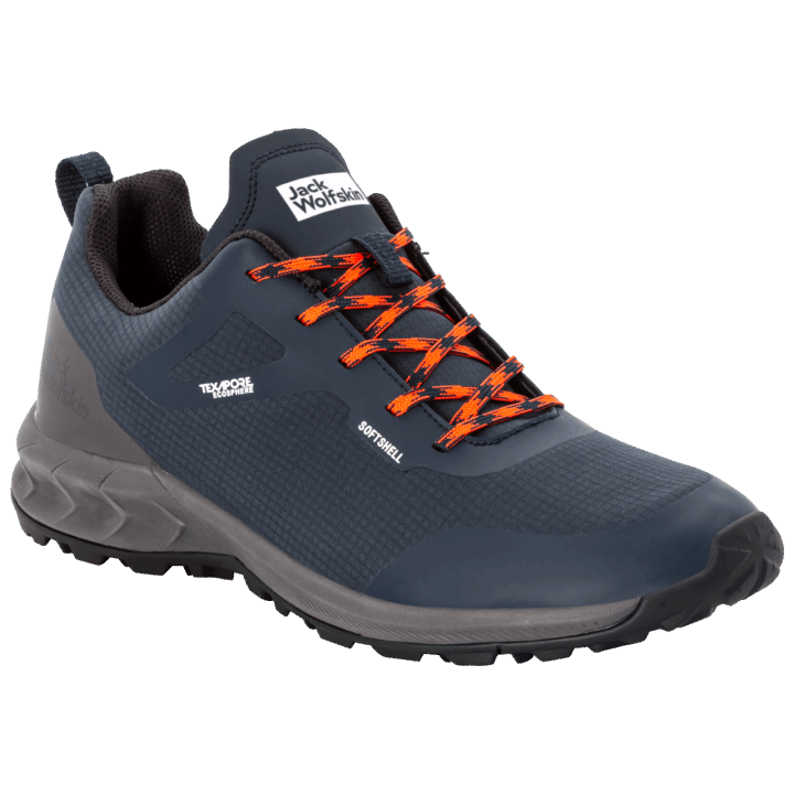 Nočná Modrá Pánska Lesná Mušľa Texapore Nízka Móda Jack Vlčia Koža