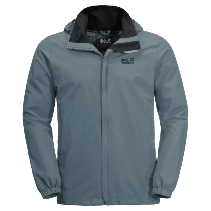Jack Wolfskin Storm Grey Kolekcie Pánska Bunda Stormy Point