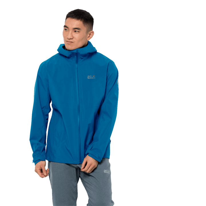 Jack Wolfskin Brand Blue Pacific Pánske Jwp Shell