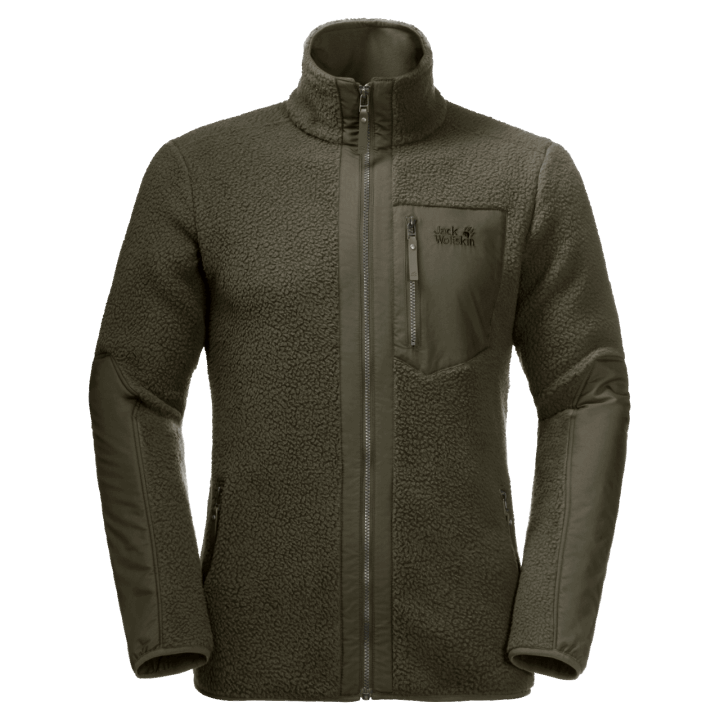 Originál Bonsai Zelená Pánska Páperová Bunda Kingsway Jack Wolfskin