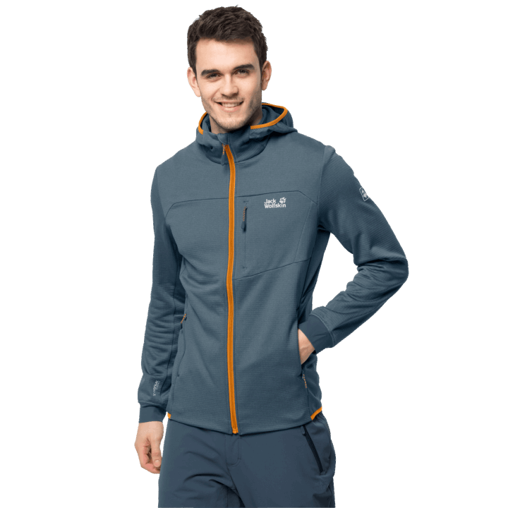 Pánsky Hydro Grid Fleece Orion Blue Jack Wolfskin Nový