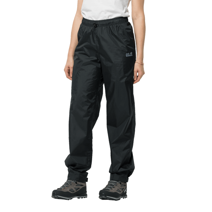 Originálne Nohavice Jack Wolfskin Rainy Day Black