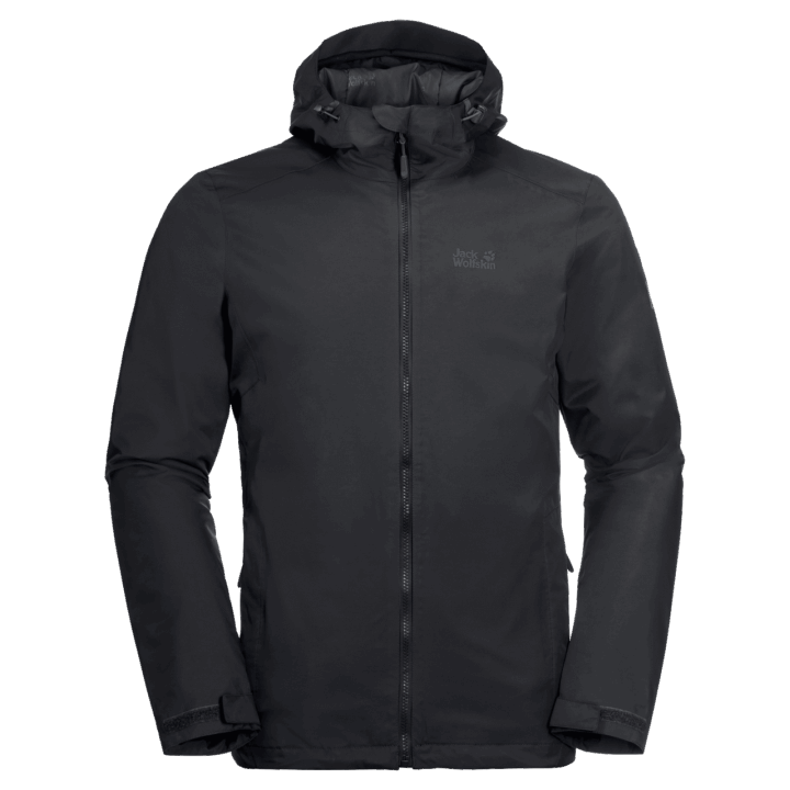 Nová Mrazivá Ranná Pánska Bunda Black Jack Wolfskin